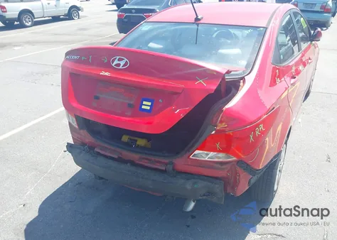 2015 Hyundai Accent Gls from USA, damaged, VIN KMHCT4AE6FU884481